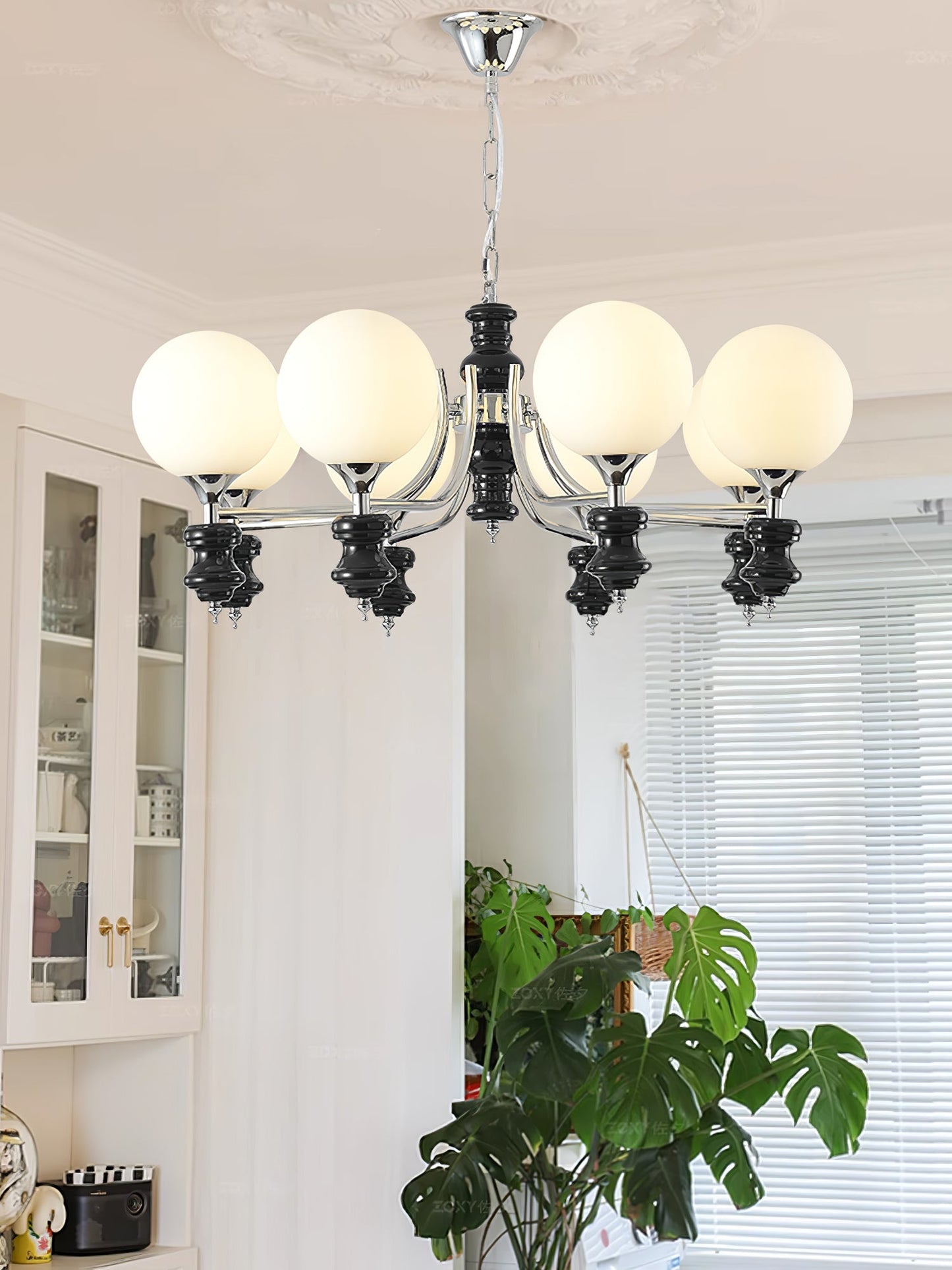 Regal Orb Chandelier Lighting Fixture