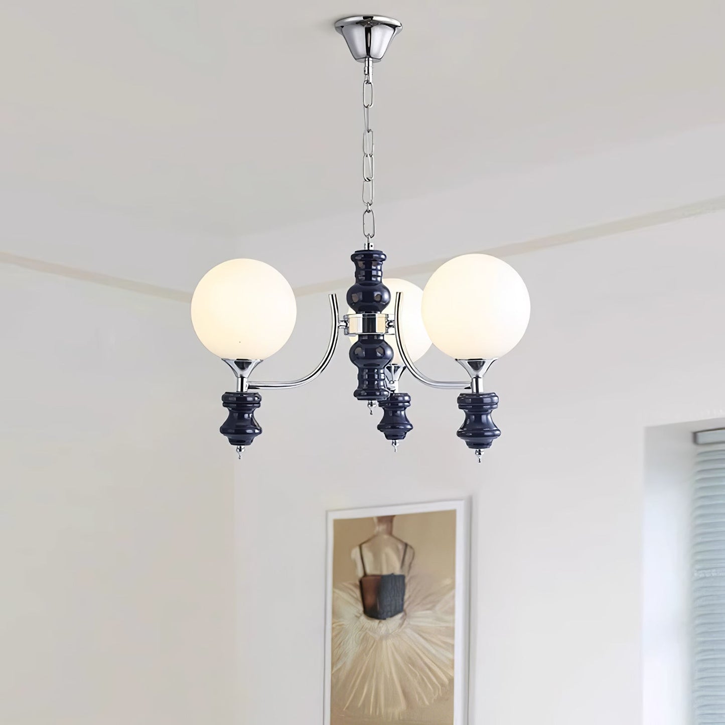 Regal Orb Chandelier Lighting Fixture