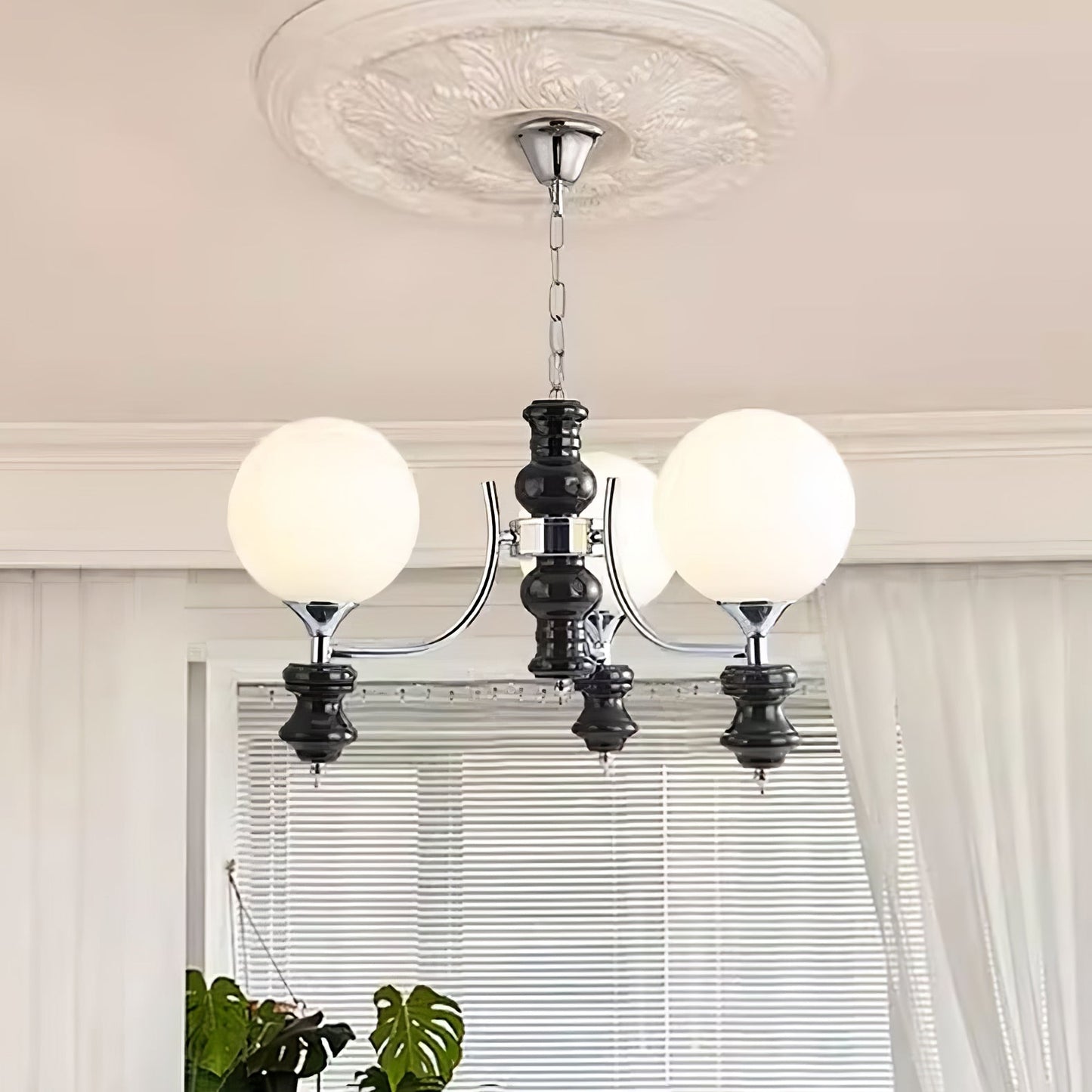 Regal Orb Chandelier Lighting Fixture