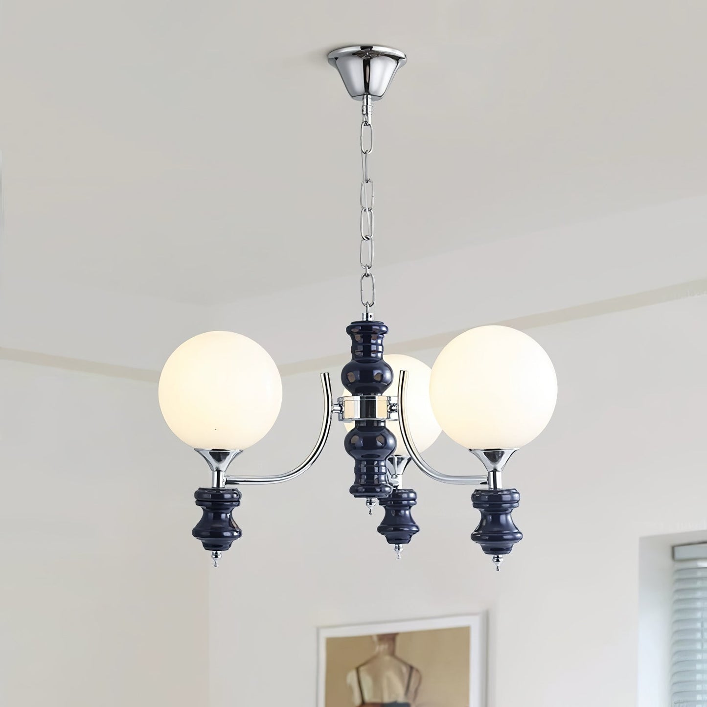 Regal Orb Chandelier Lighting Fixture
