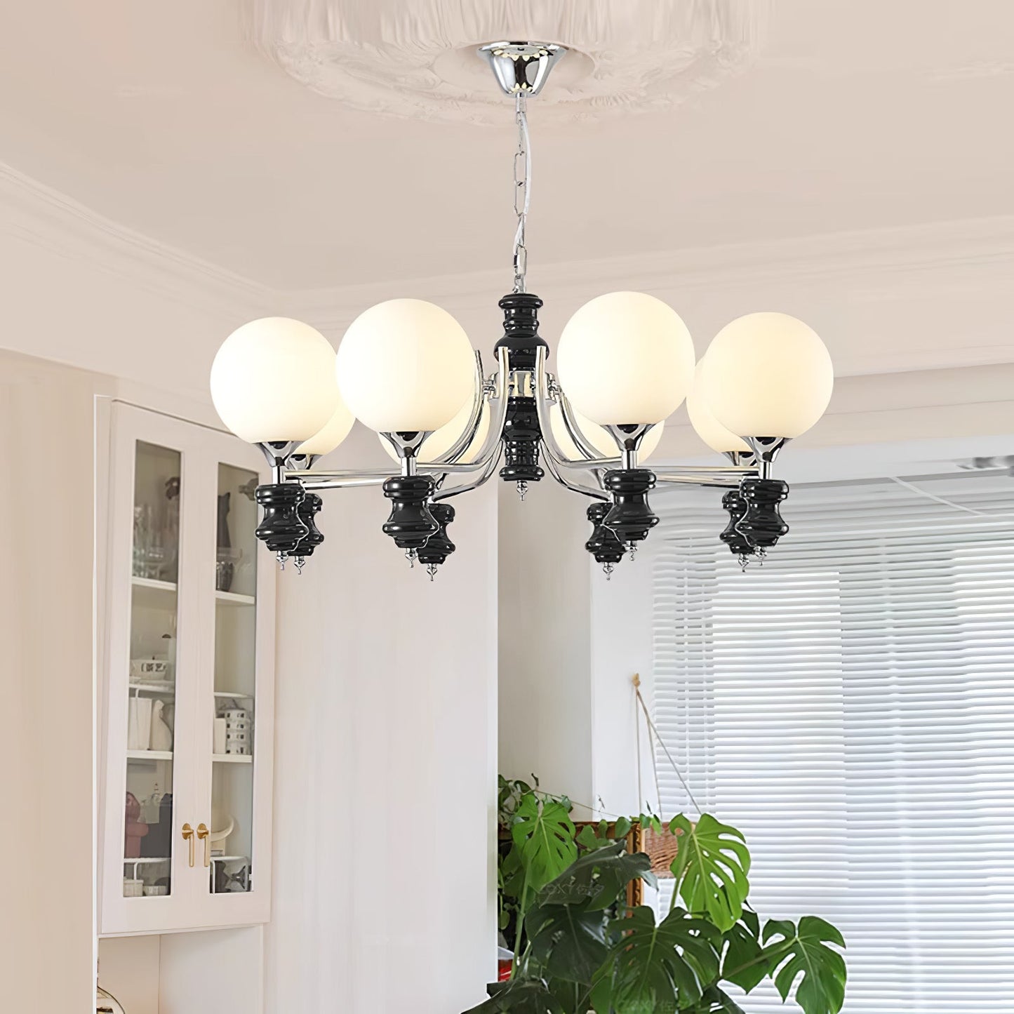 Regal Orb Chandelier Lighting Fixture