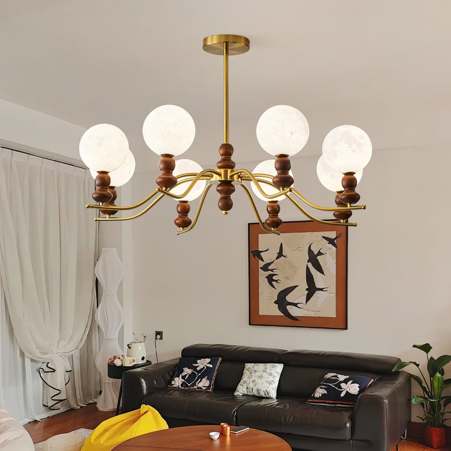 Regency Globe Chandelier Pendant Light