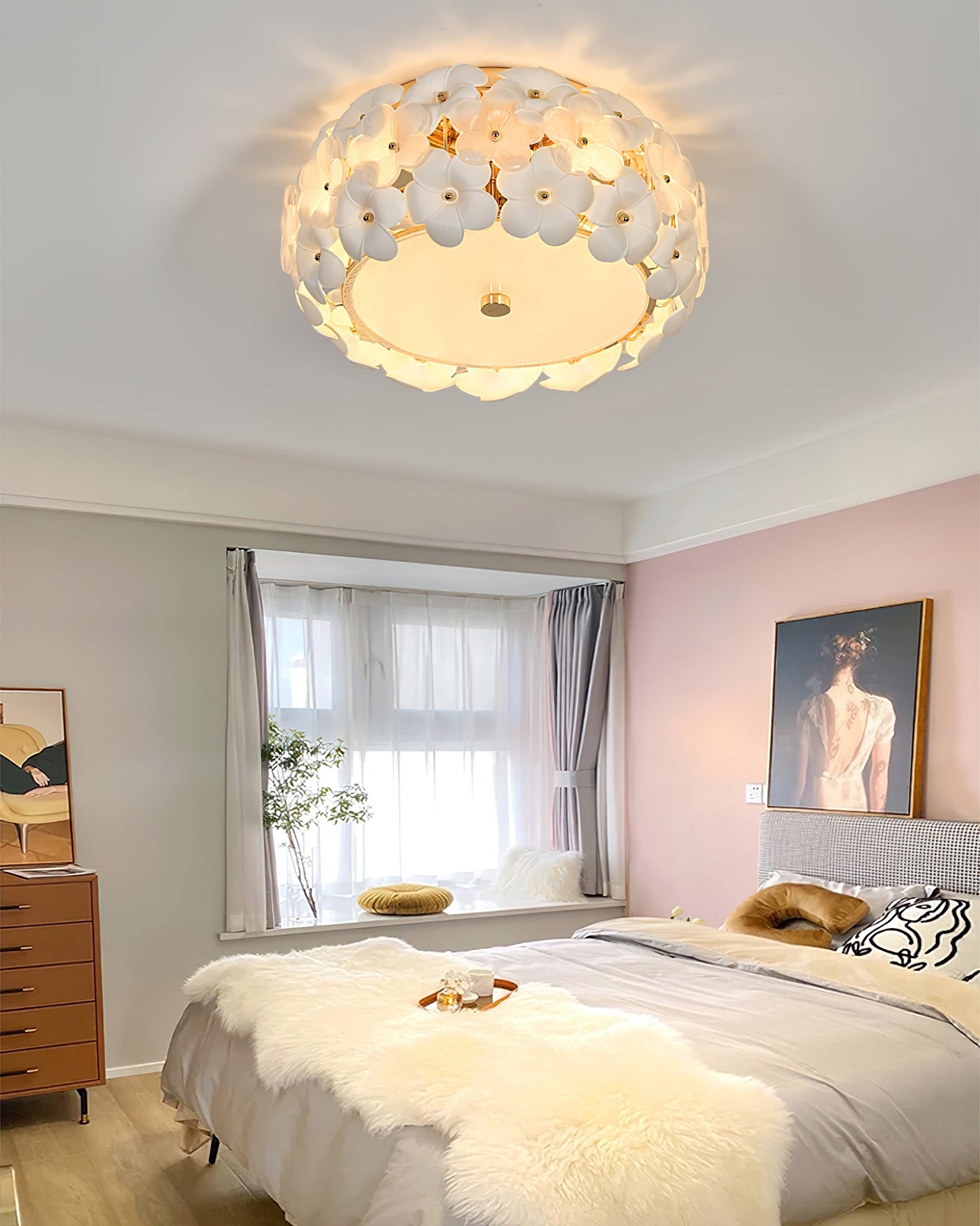 Regina Flowers Ceiling Light Fixture