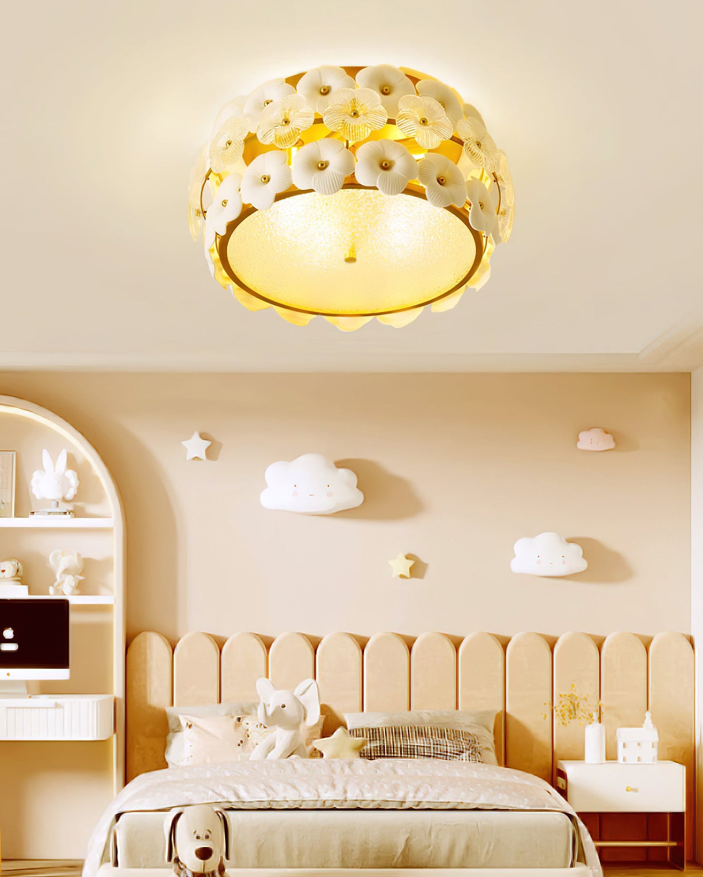 Regina Flowers Ceiling Light Fixture