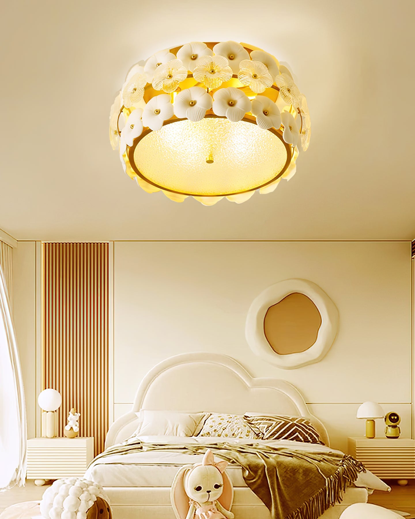 Regina Flowers Ceiling Light Fixture