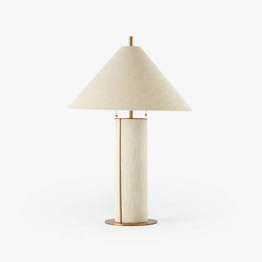 Remi Linen Table Lamp Elegant