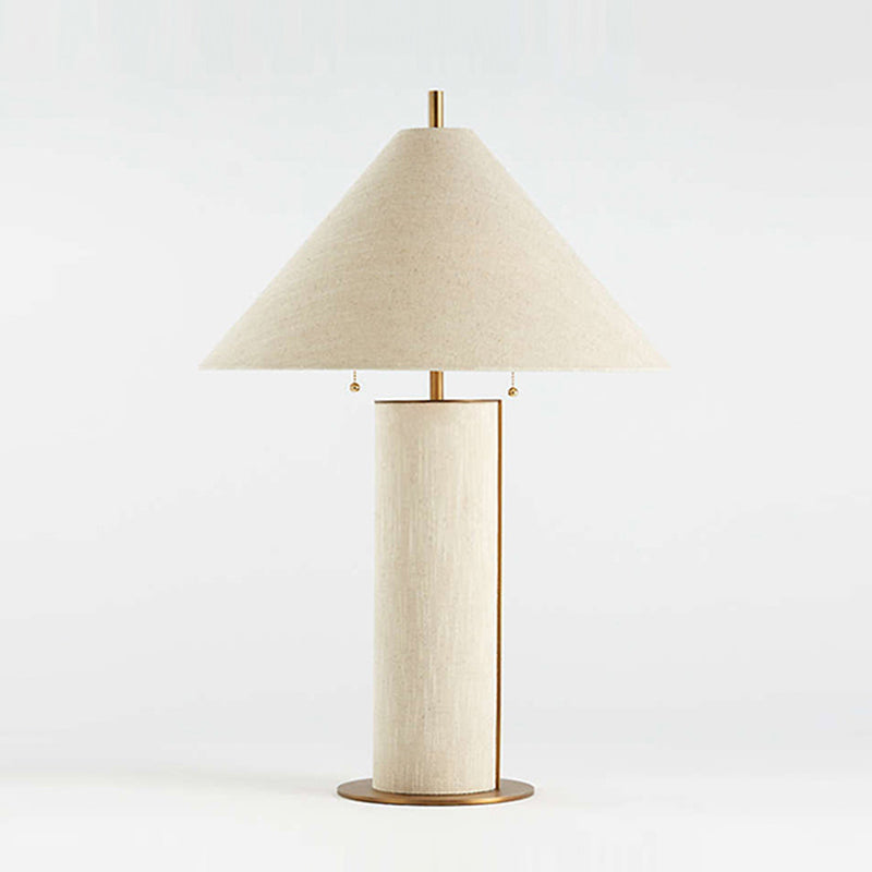 Remi Linen Table Lamp Elegant