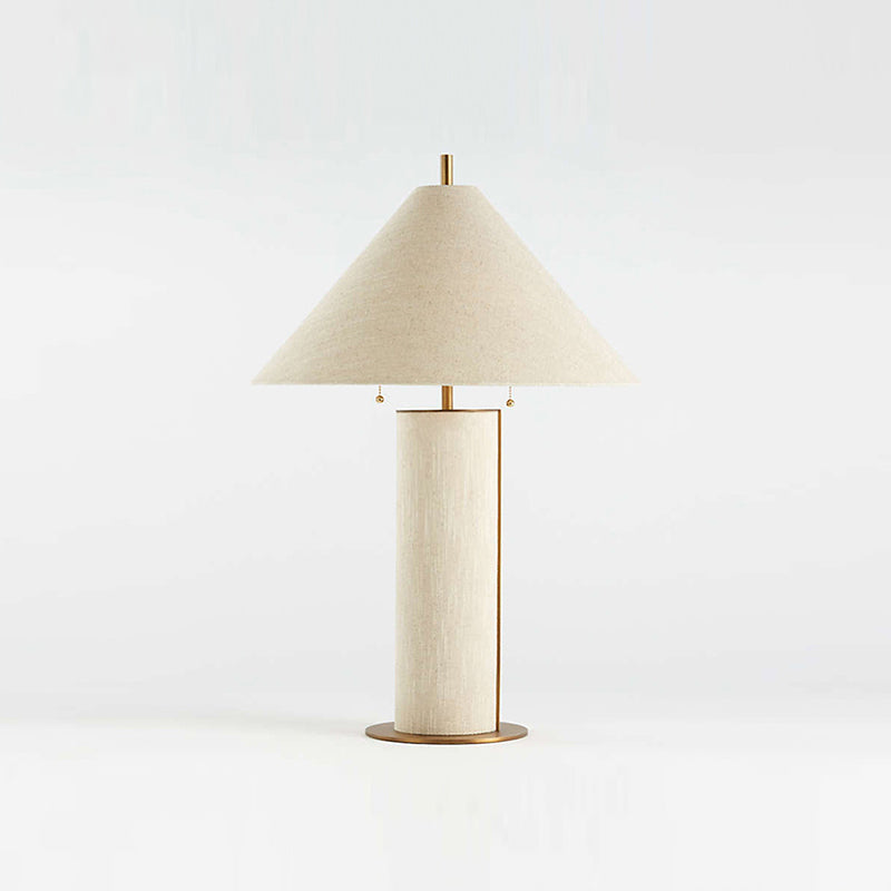 Remi Linen Table Lamp Elegant