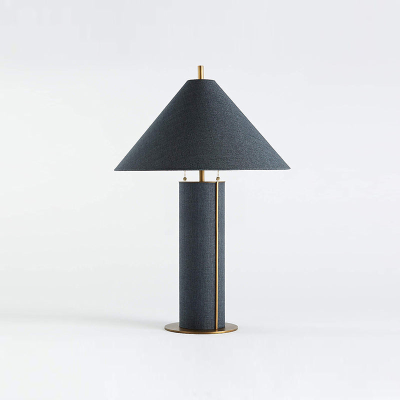 Remi Linen Table Lamp Elegant