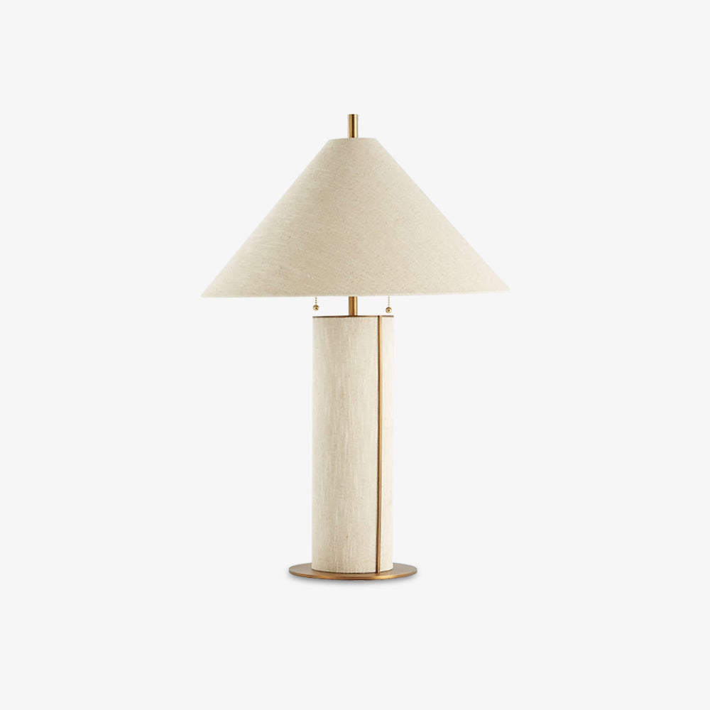 Remi Linen Table Lamp Elegant