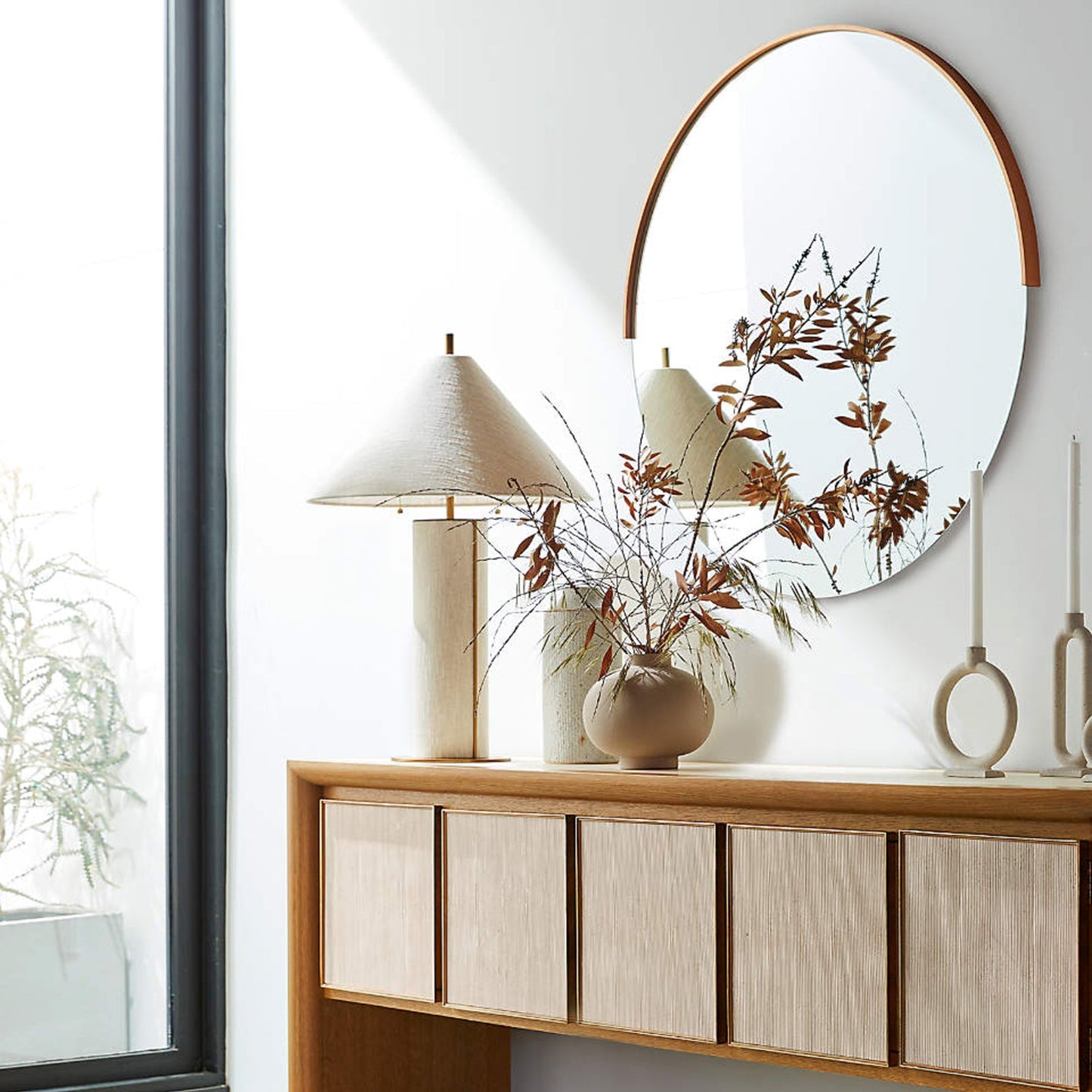 Remi Linen Table Lamp Elegant