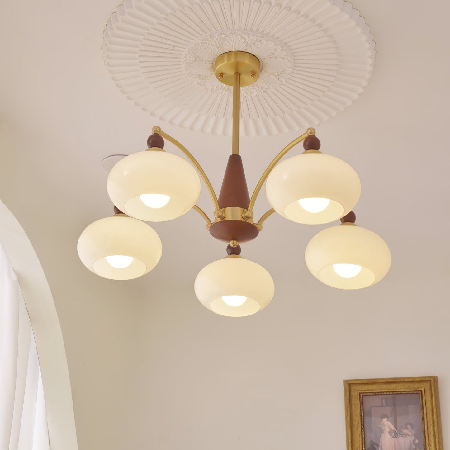 Retro Calliope Elegant Chandelier