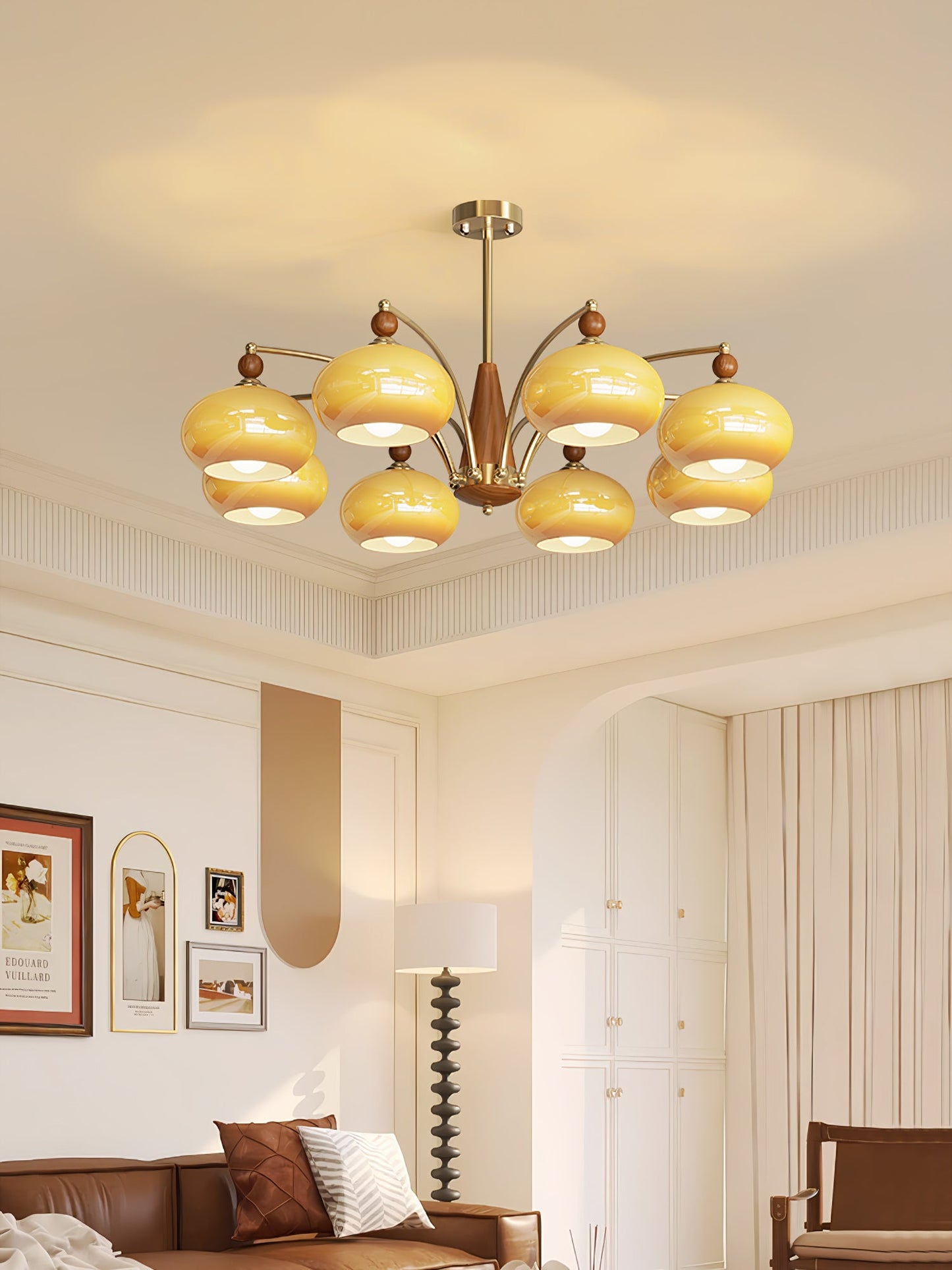 Retro Calliope Elegant Chandelier