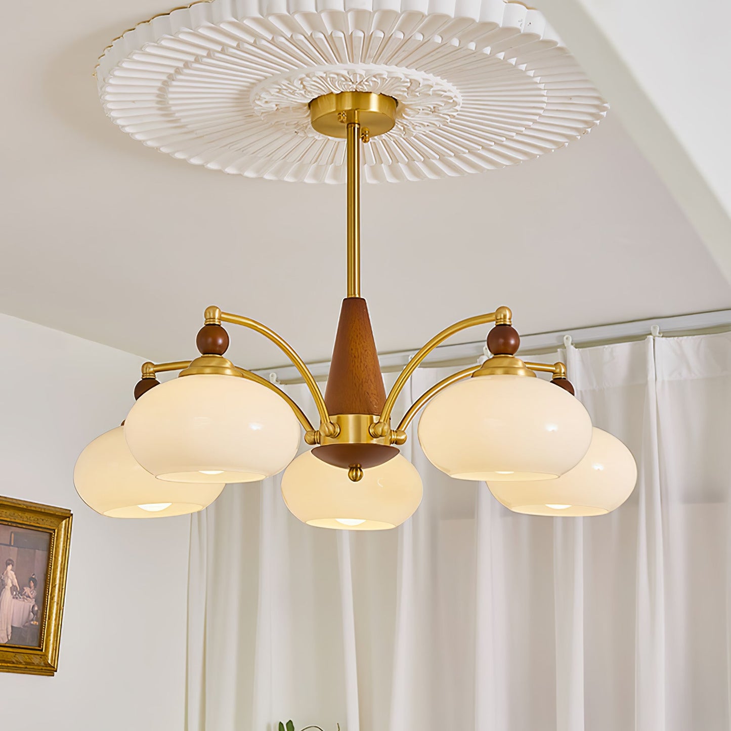 Retro Calliope Elegant Chandelier