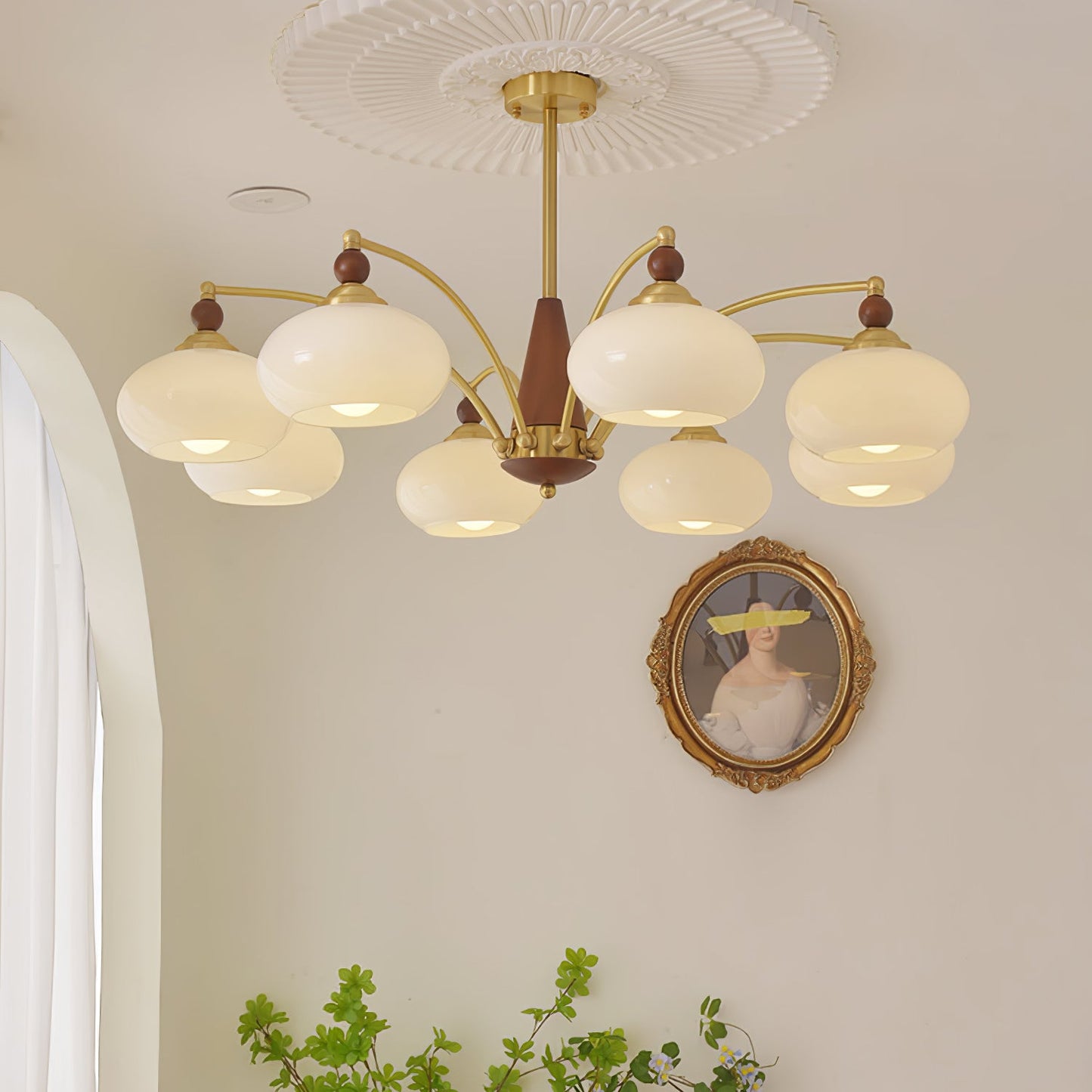 Retro Calliope Elegant Chandelier