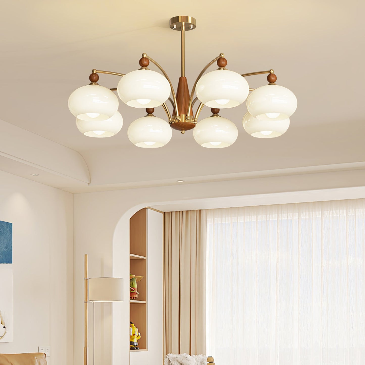 Retro Calliope Elegant Chandelier