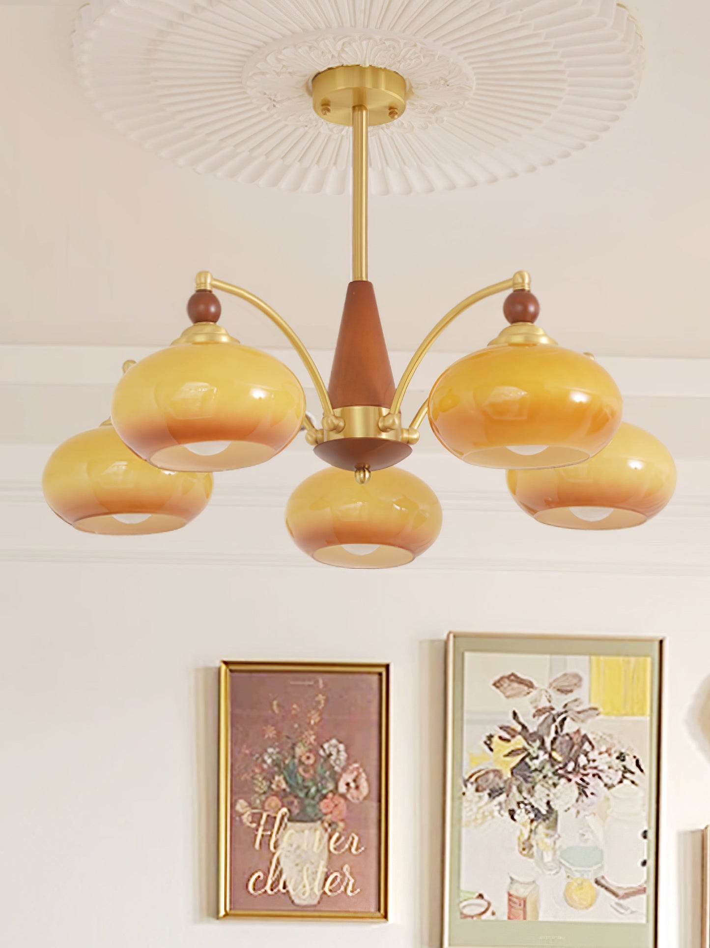 Retro Calliope Elegant Chandelier
