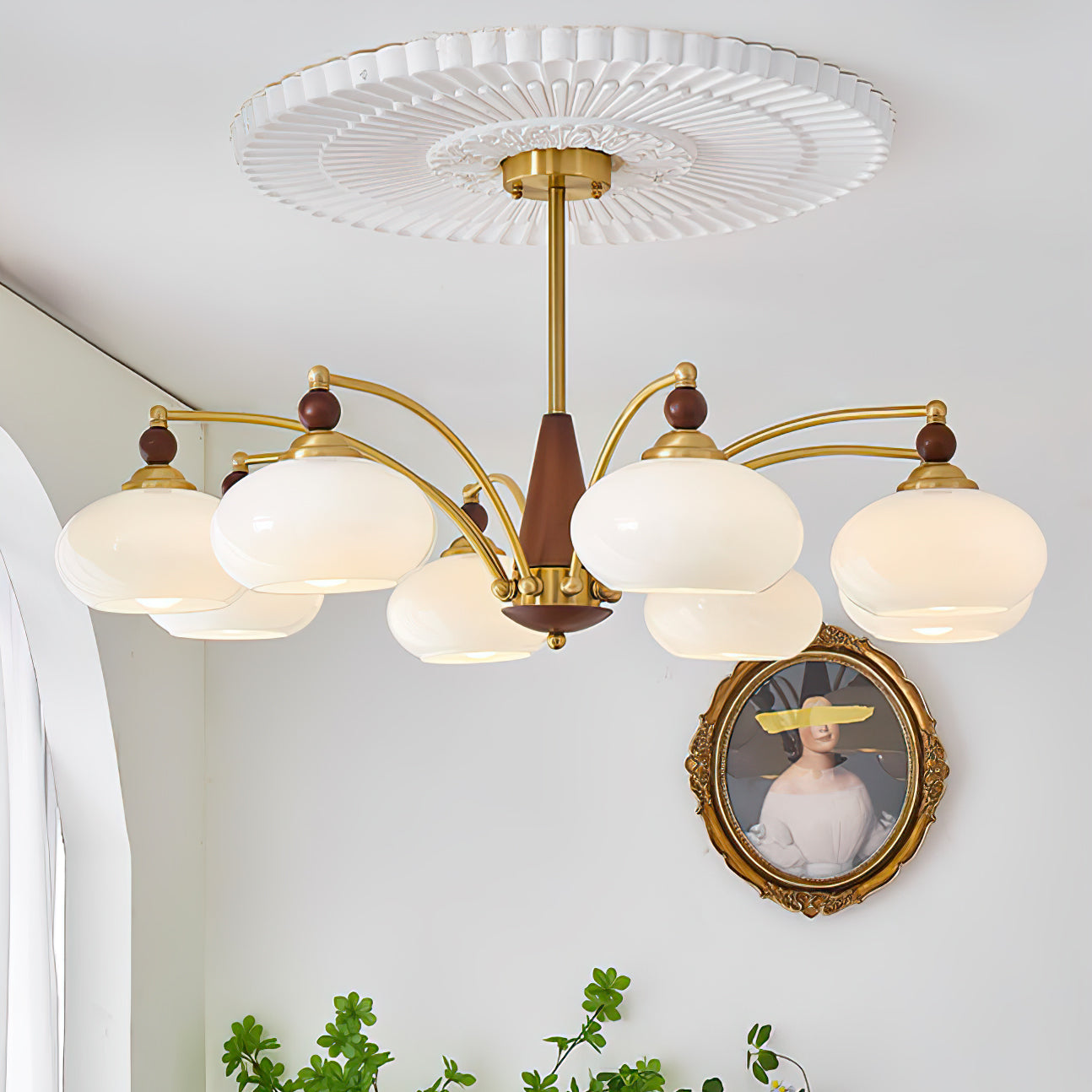 Retro Calliope Elegant Chandelier