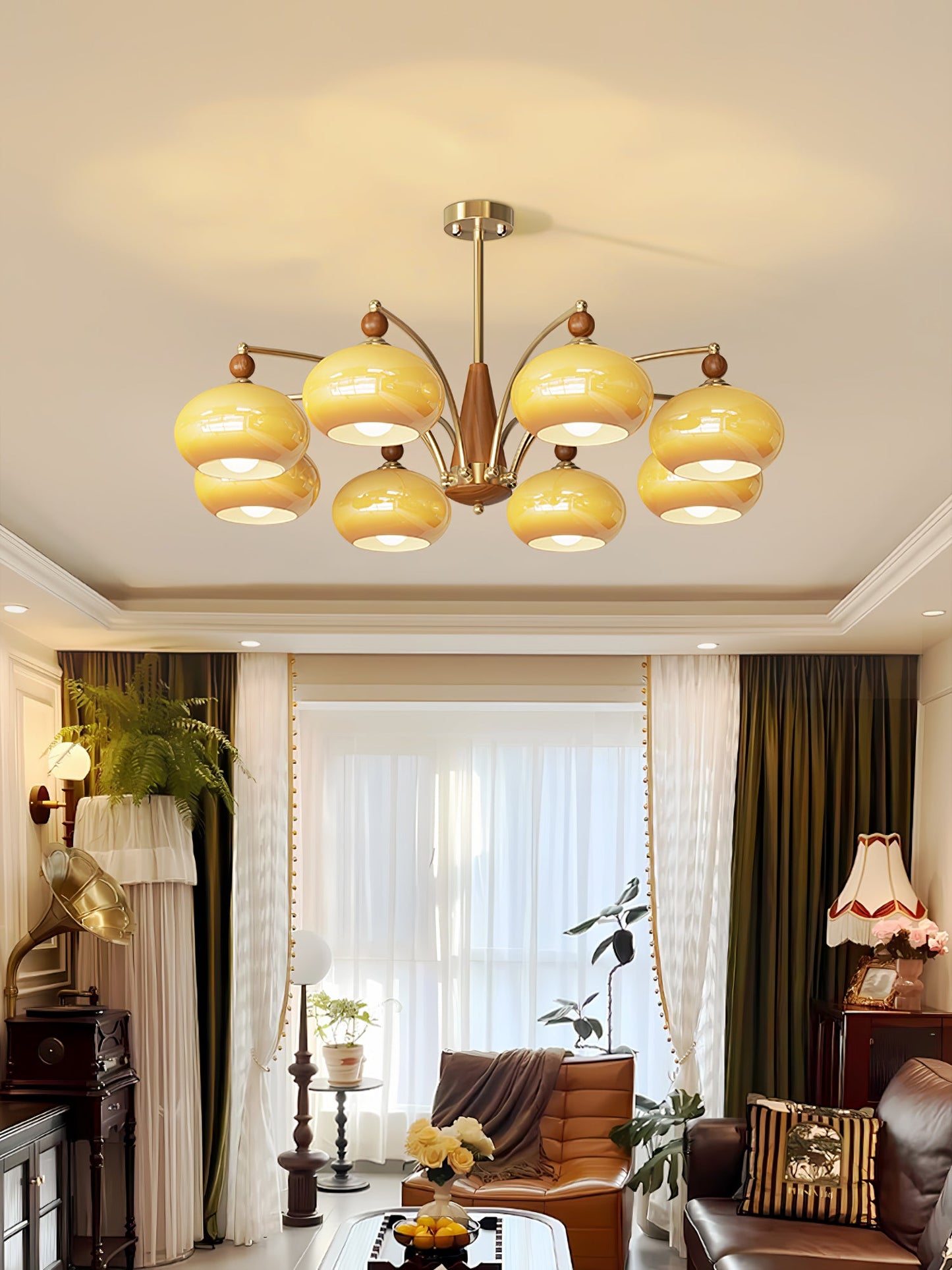 Retro Calliope Elegant Chandelier