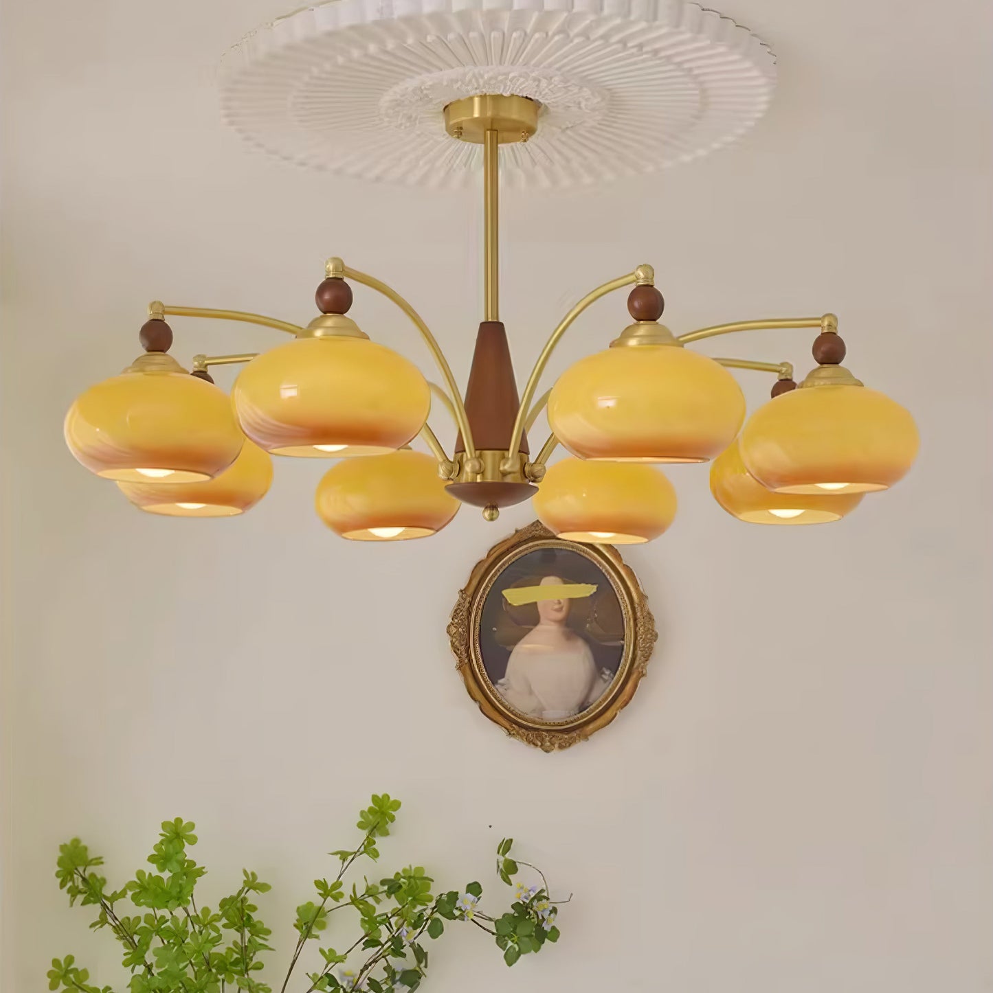 Retro Calliope Elegant Chandelier