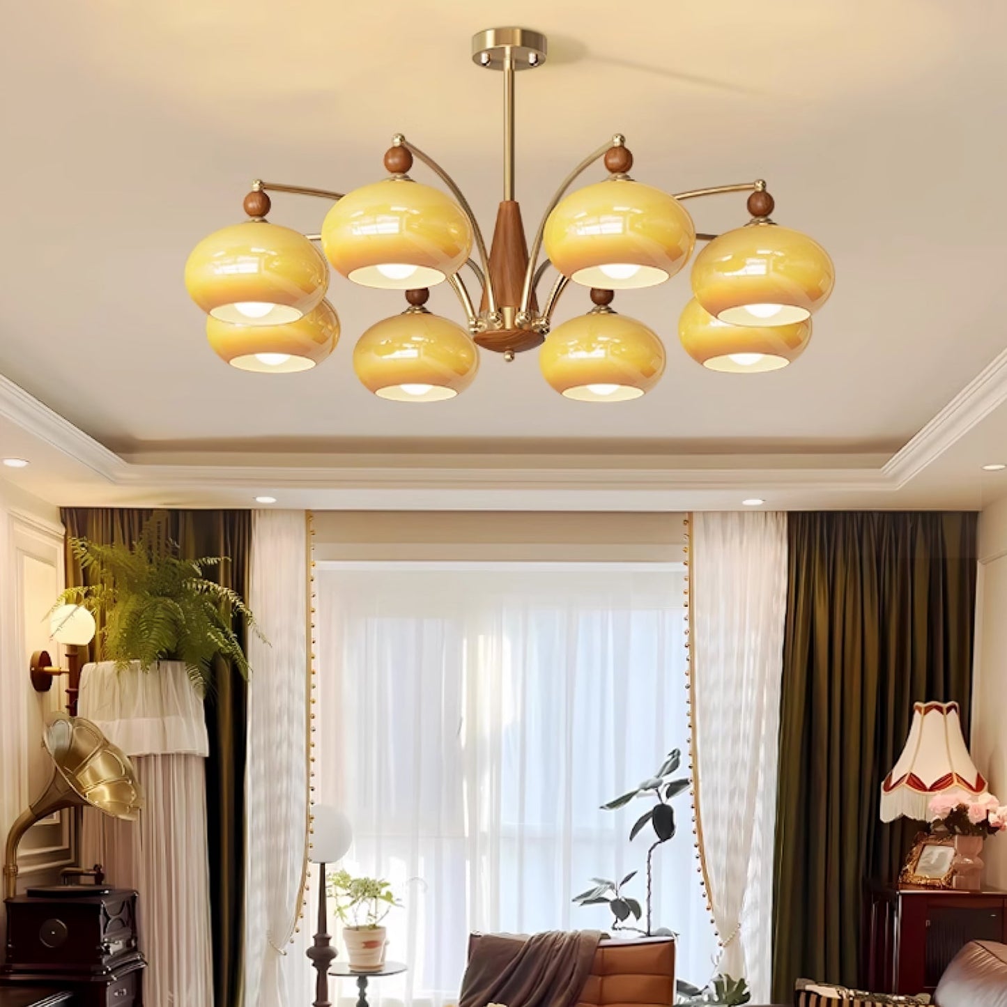 Retro Calliope Elegant Chandelier