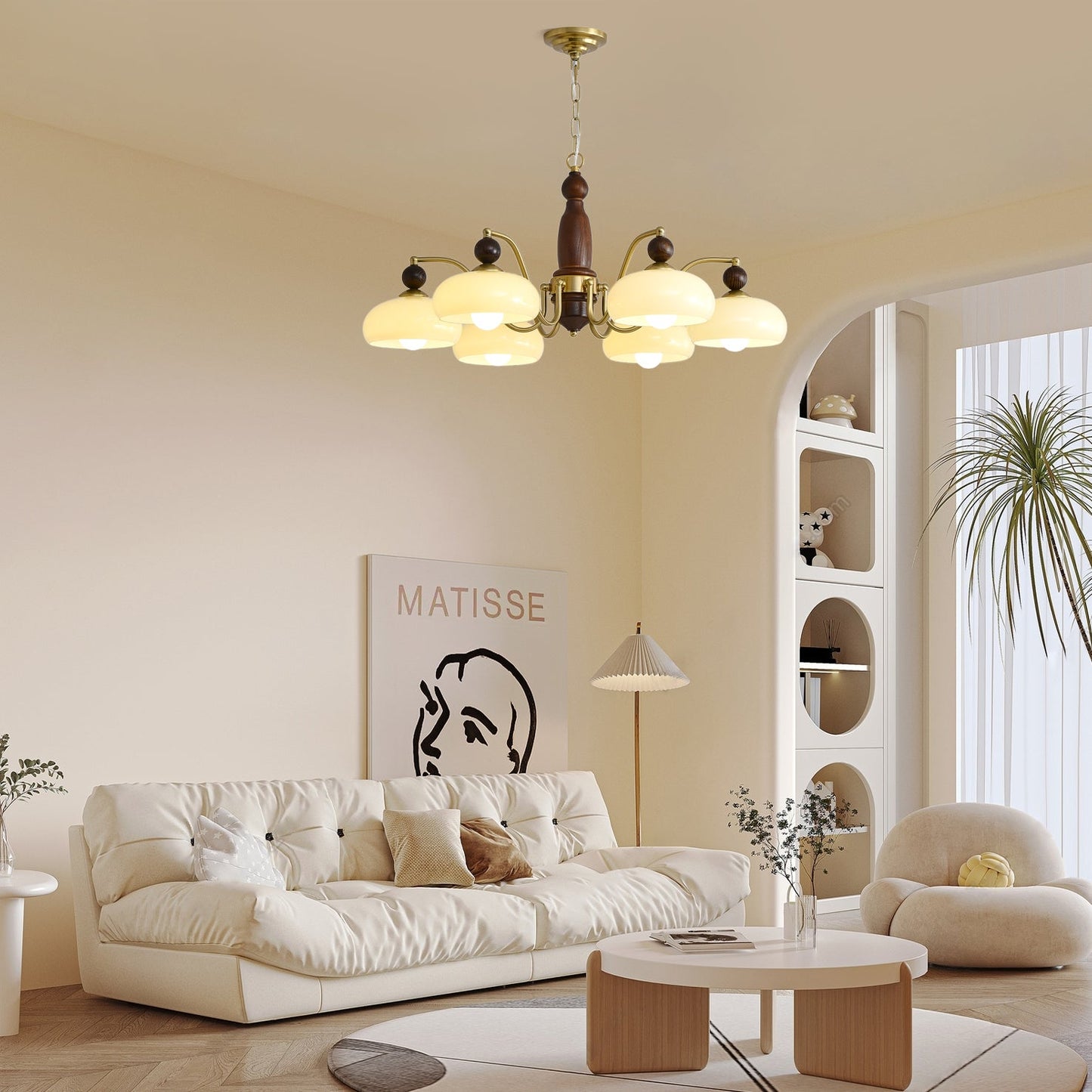 Revival Crown Crystal Chandelier