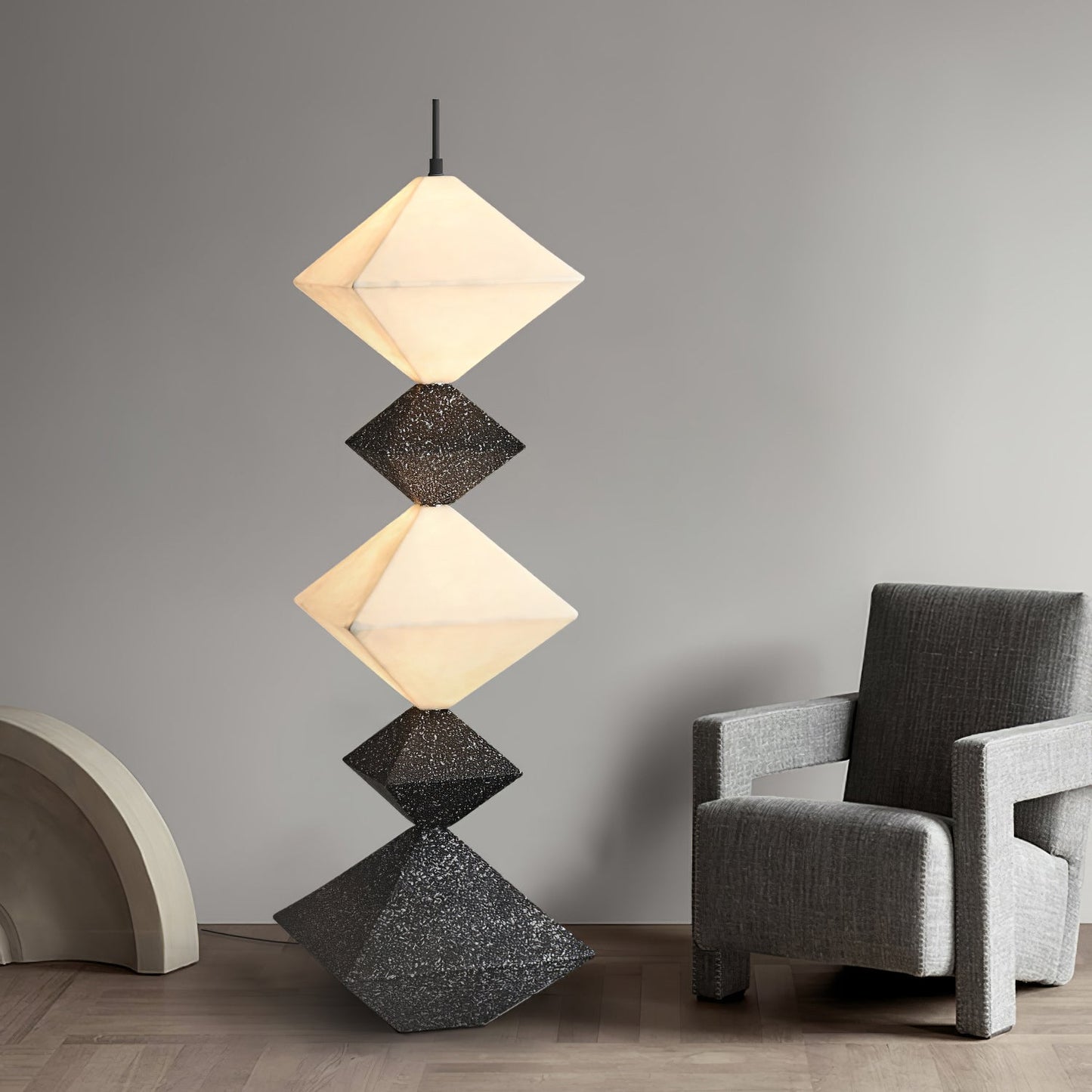 Rhombus Cube Ambient Floor Lamp
