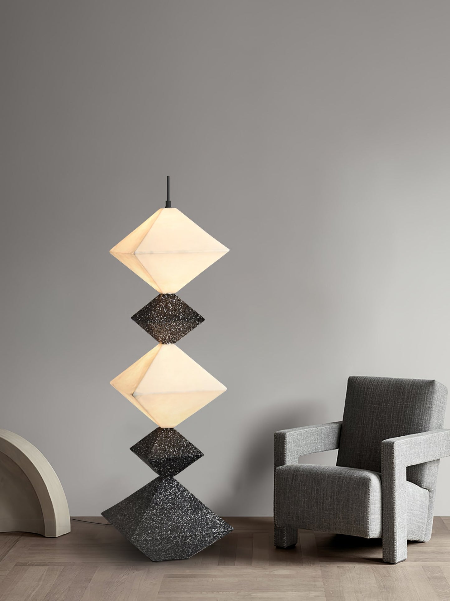 Rhombus Cube Ambient Floor Lamp