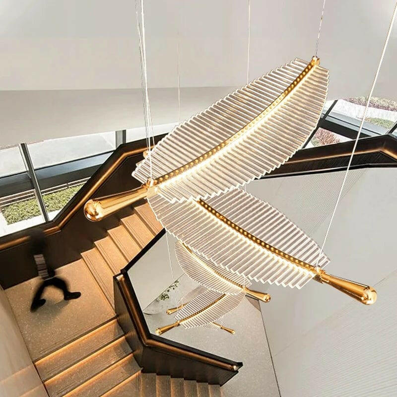Riccardo Modern Leaf Chandelier