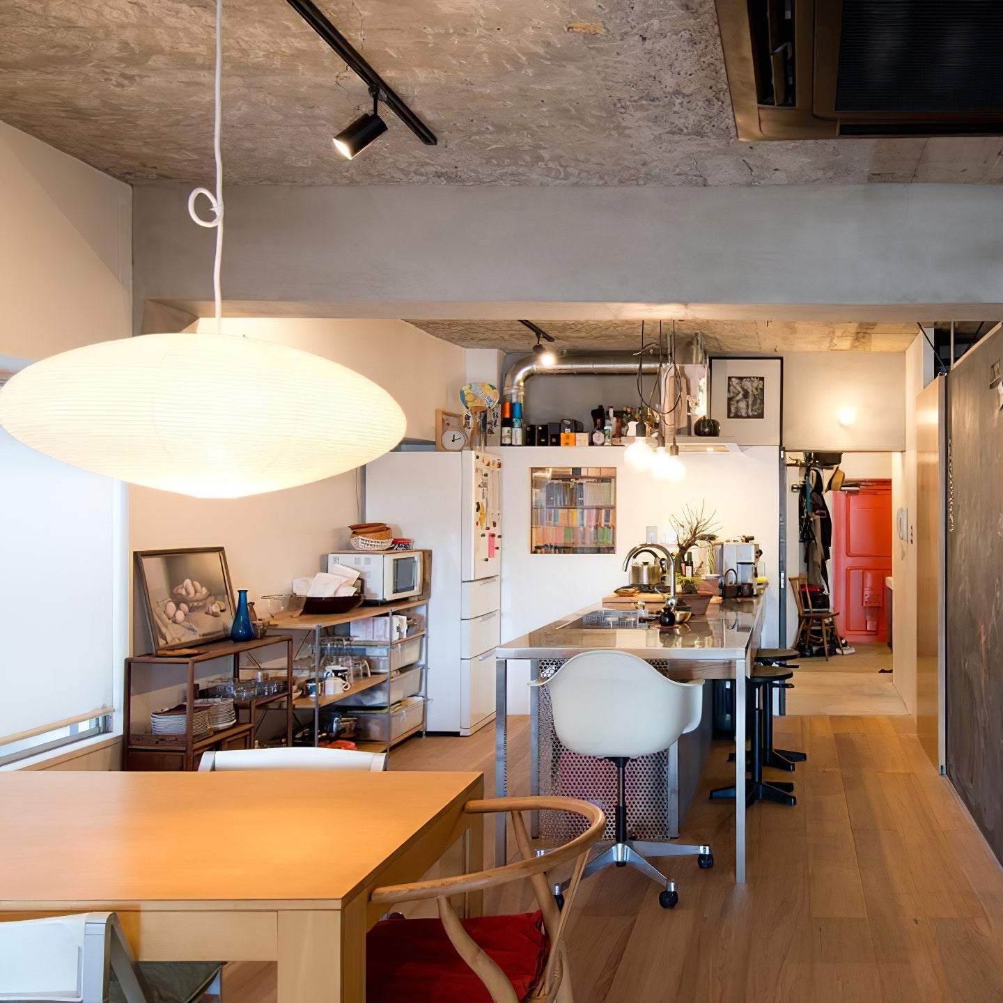 Rice Paper 15A Swag Lights