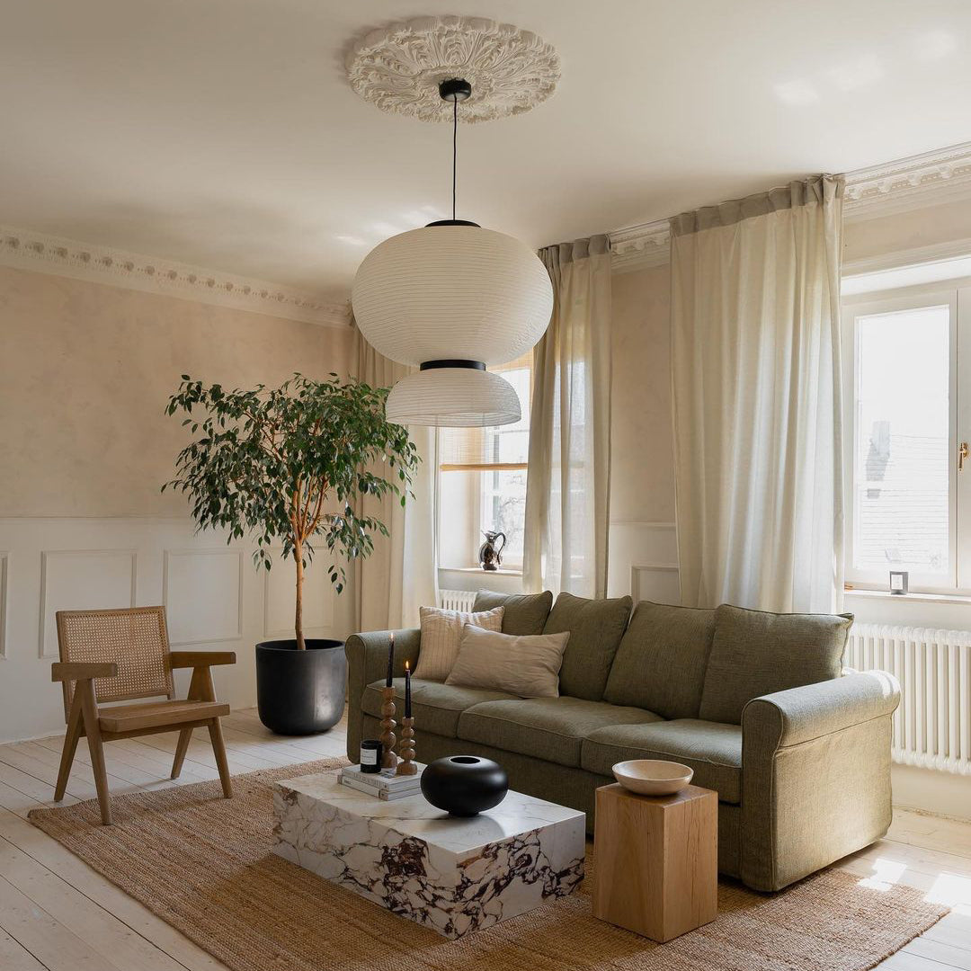 Rice Paper Lantern Pendant Light