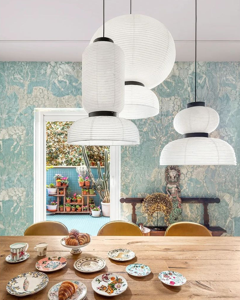 Rice Paper Lantern Pendant Light