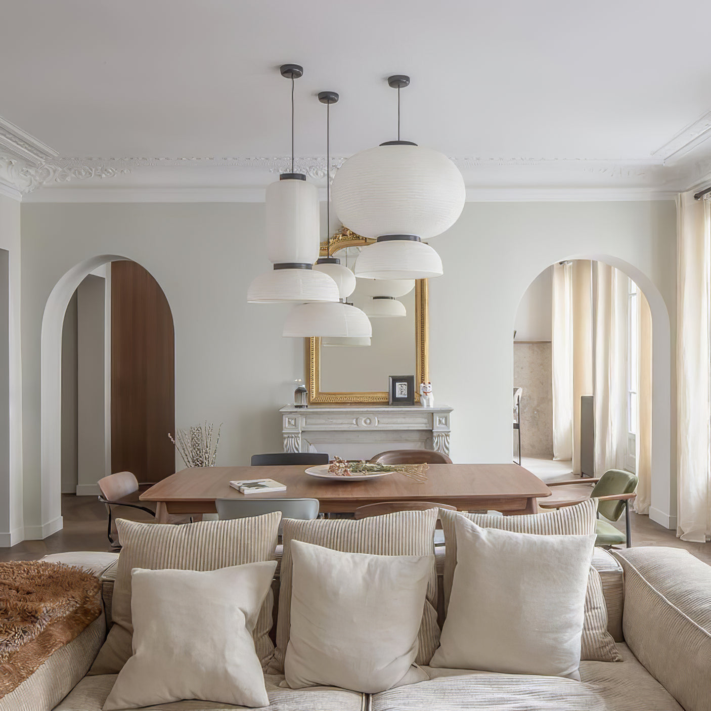 Rice Paper Lantern Pendant Light