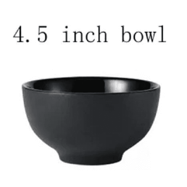 Rigorous Black Dining Set