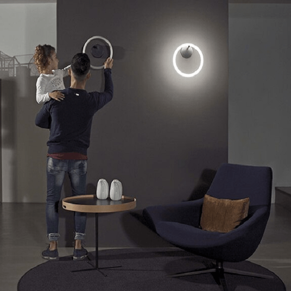 Ring Magnet Modern Chandelier Design