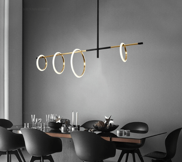 Ring Magnet Modern Chandelier Design