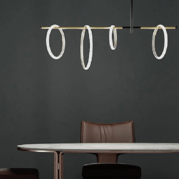 Ring Magnet Modern Chandelier Design