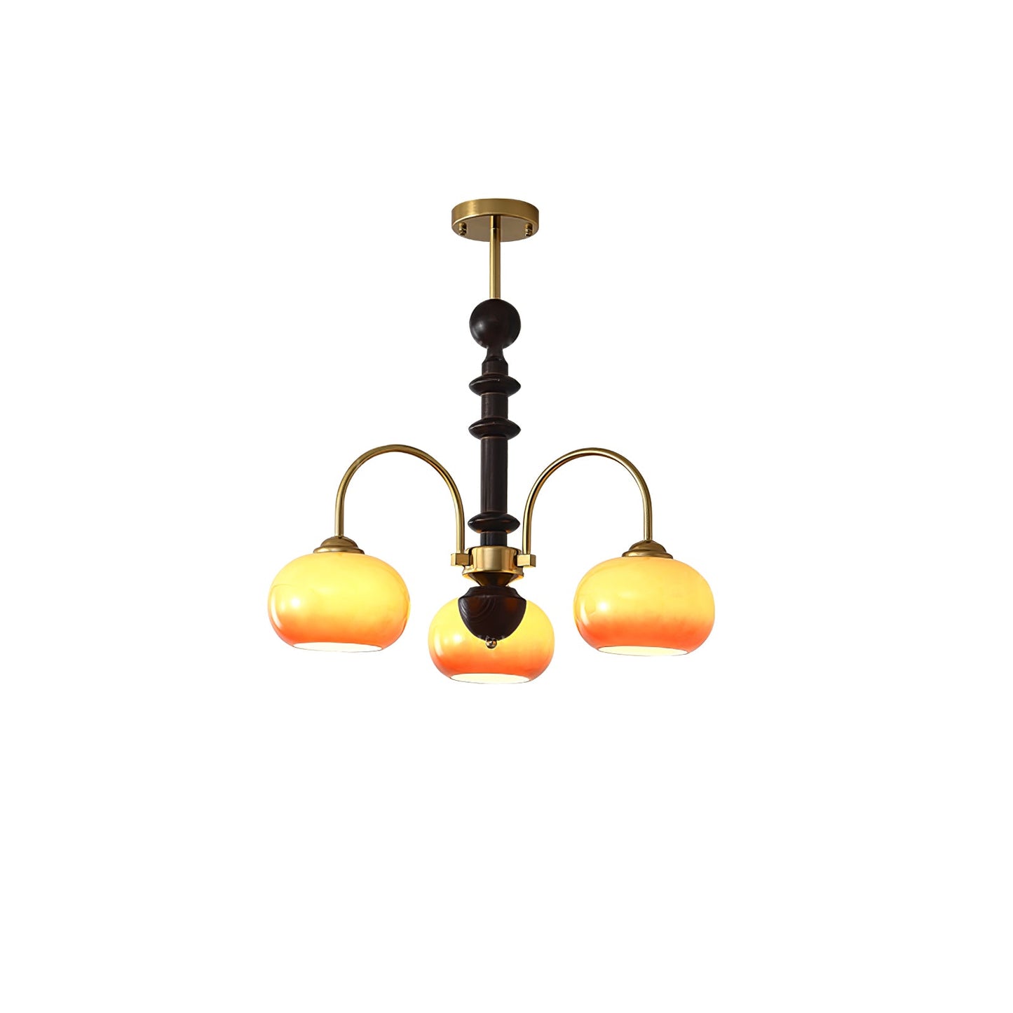 Ripe Persimmon Elegant Chandelier