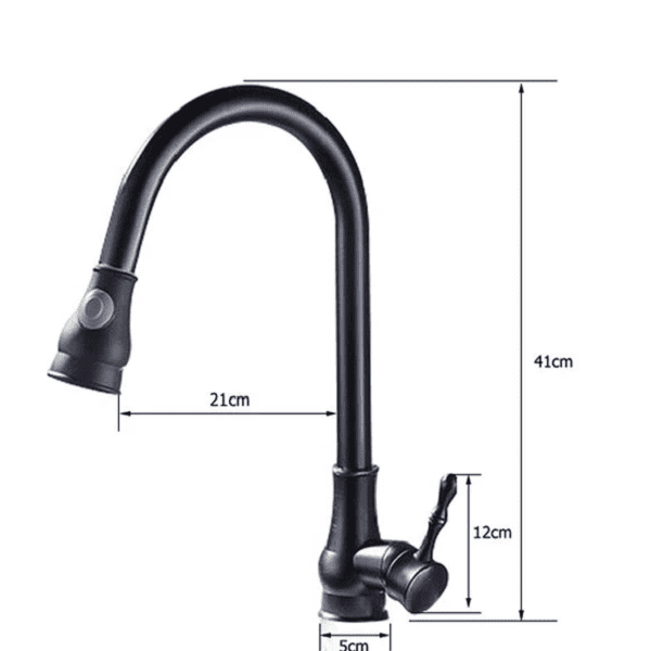 Giotto - Pull Down Kitchen Faucet