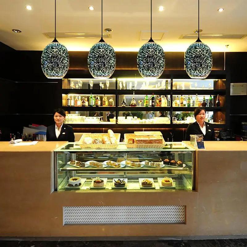 Rona Modern Glass Pendant Lights