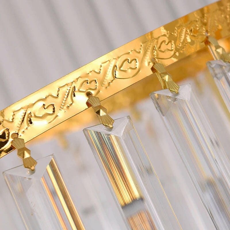 Rosen Large Rings Crystal Chandelier