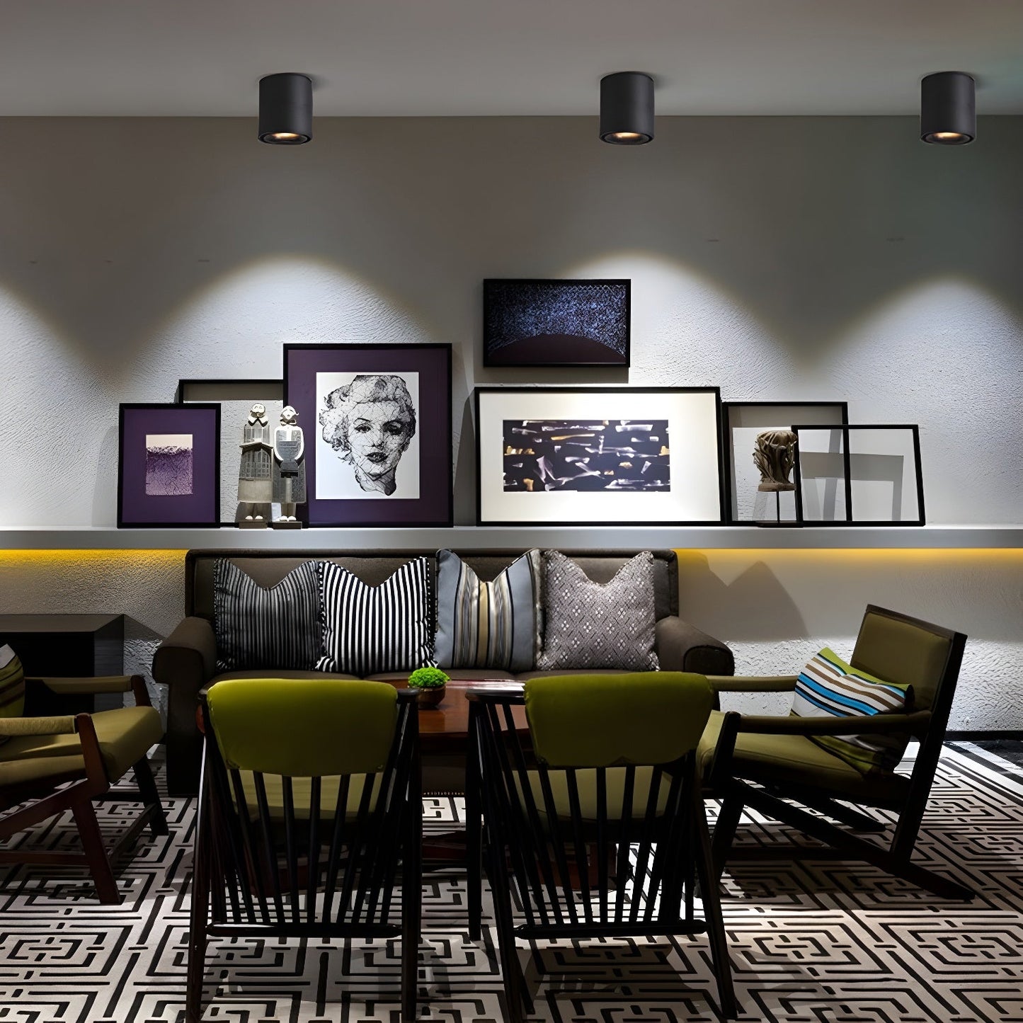 Rotatable Spotlight Ceiling Fixture