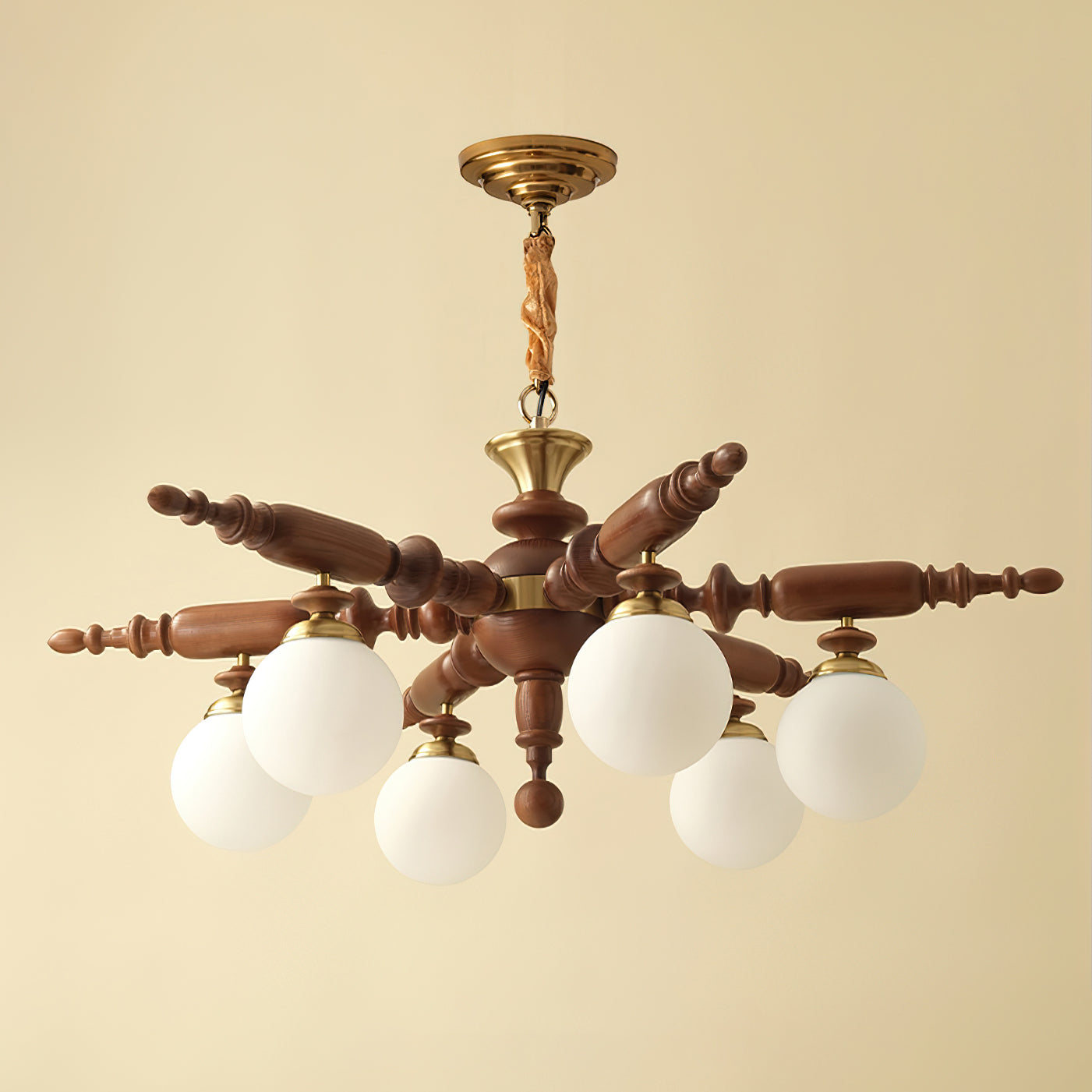 Rotating Stick Elegant Chandelier