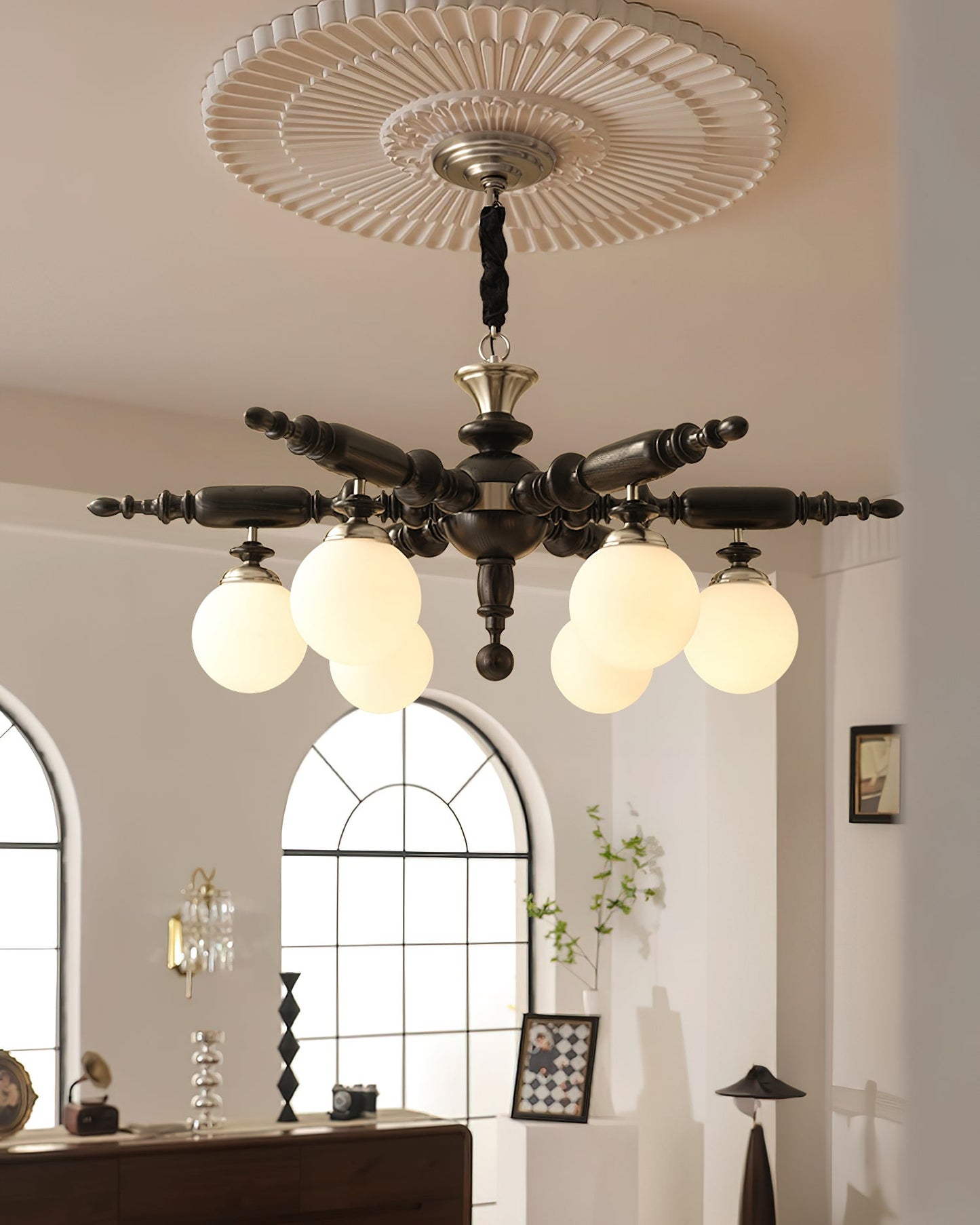 Rotating Stick Elegant Chandelier