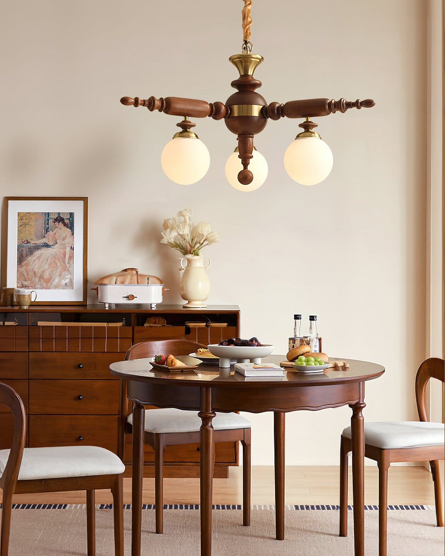 Rotating Stick Elegant Chandelier