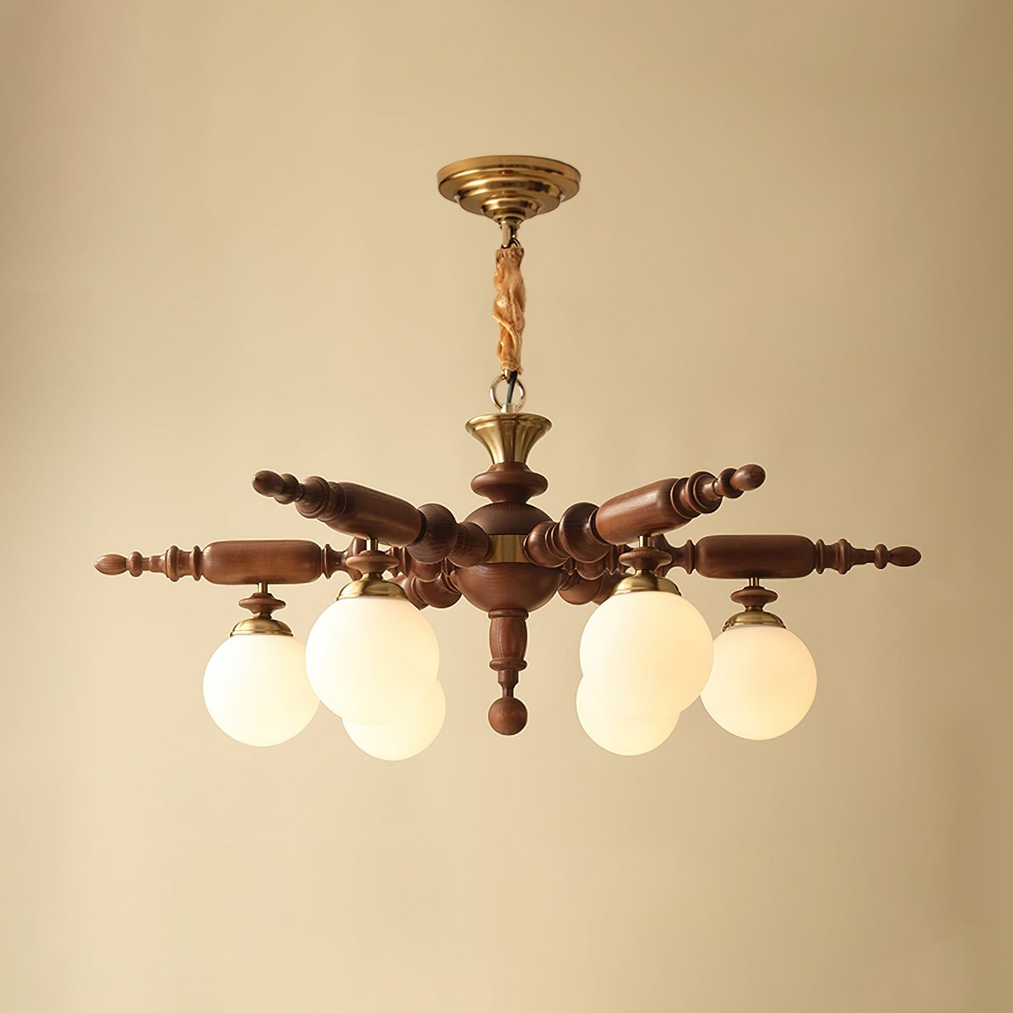 Rotating Stick Elegant Chandelier