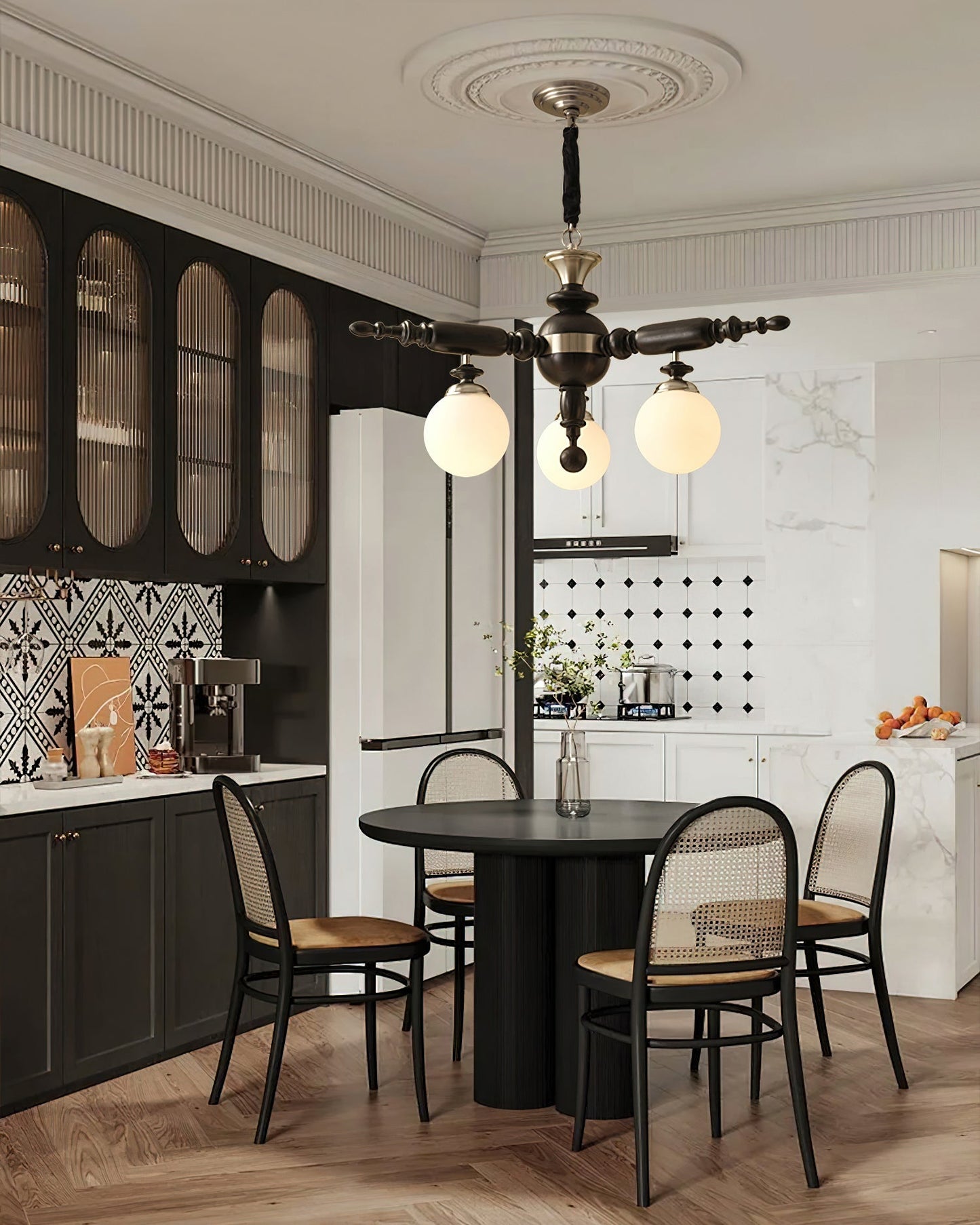 Rotating Stick Elegant Chandelier