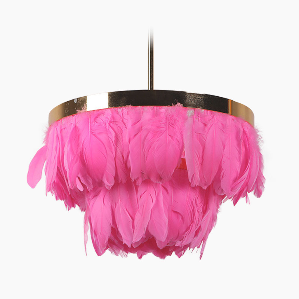 Pendant Ceiling Light Goose Feather