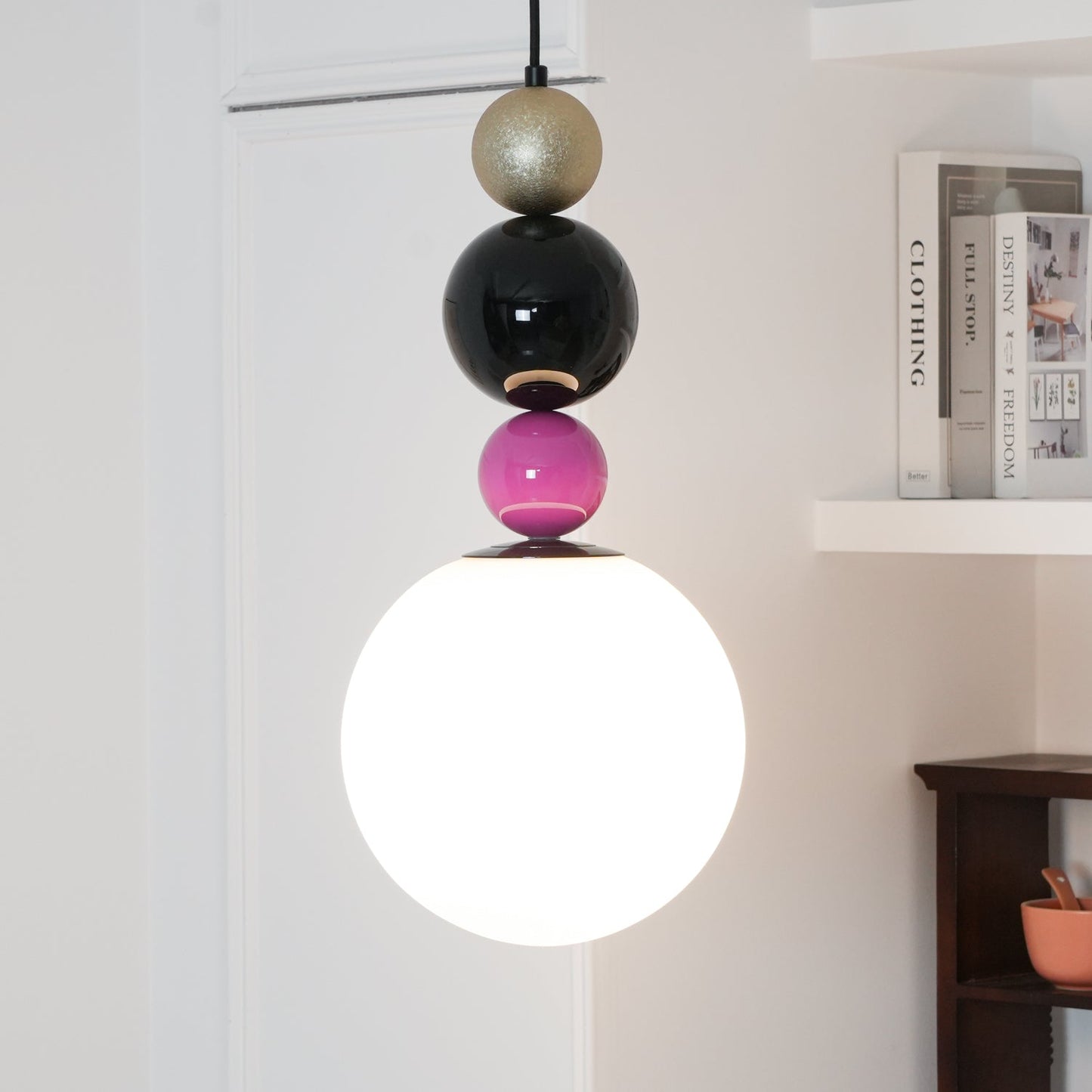 Round Balls Stacking Pendant Light