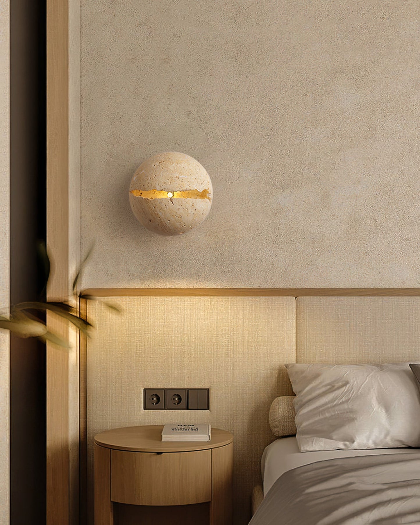 Round Crack Wall Lamp